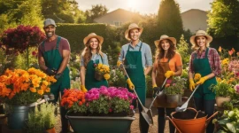 SUCCESSFUL GARDENING/LANDSCAPING SERVICE BUSINESS FOR SALE IN AL HELIO - AJMAN!!!!!!