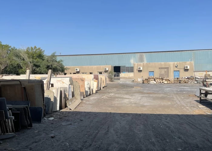 Licensed Marble factory 59829 sqft with lease for 84 years at 60000 dhs rent yearly for 2.75 million dollars